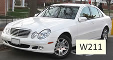 Roof Racks Mercedes E-Class W211 vehicle image